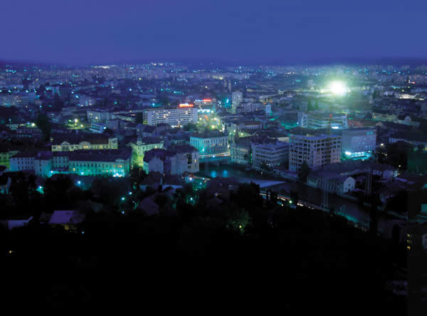 Cluj Napoca by night